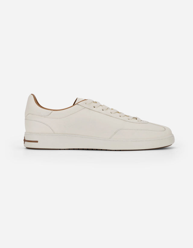 Zapatilla Urbana Hombre Cuero After Blanco