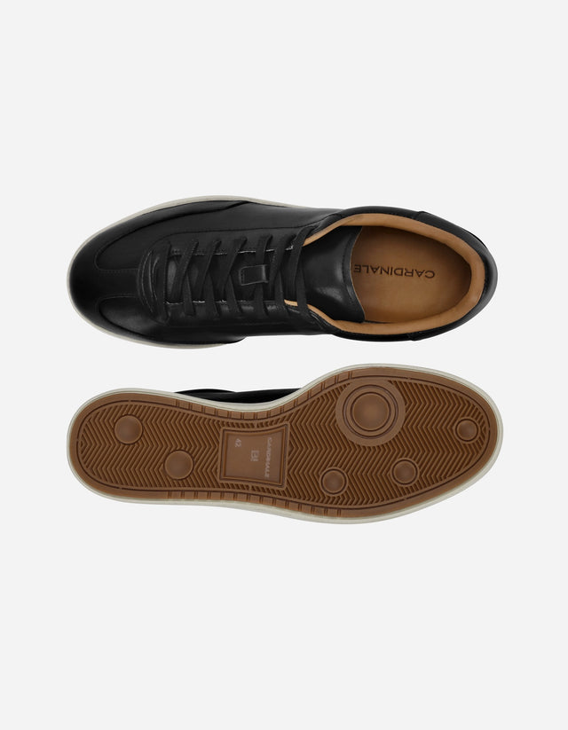 Zapatilla Urbana Hombre Cuero After Negro
