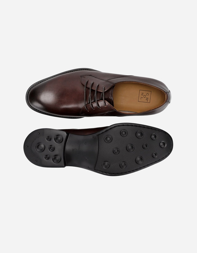 Zapatos Hombre Cuero Airford-0-01 Café