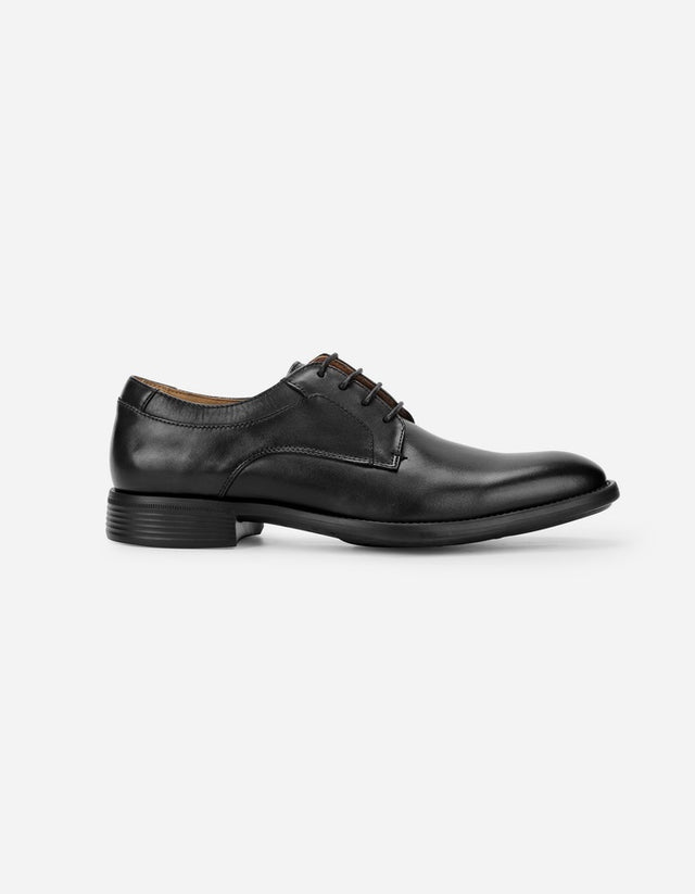 Zapatos Formales Derby X-Light Hombre Cuero Airford-0-02 Negro