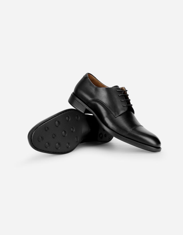 Zapatos Formales Derby X-Light Hombre Cuero Airford-0-04 Negro