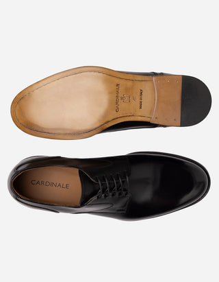 Zapatos Hombre Formales Magno Suela Cuero Hecho En Italia Alessio-0-01 Negro