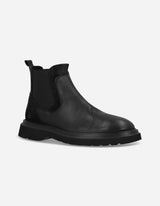 Botines Chelsea Hombre Cuero Anchor-6-31 Negro Bullboxer