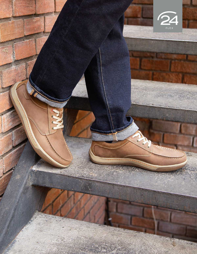 Zapatos Hombre Cuero Arno-0-01-Gris