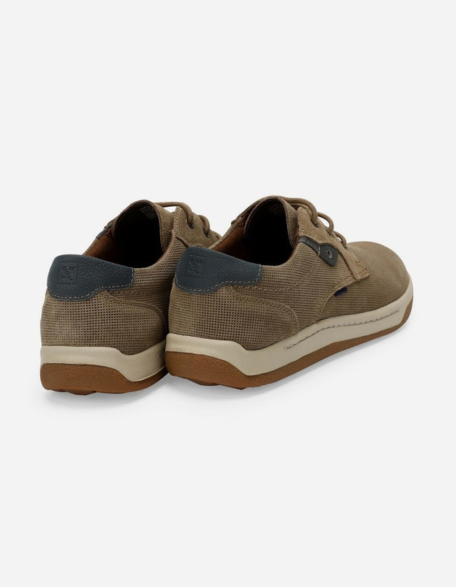 Zapatos Hombre Cordones Cuero Arno-0-11 Taupé