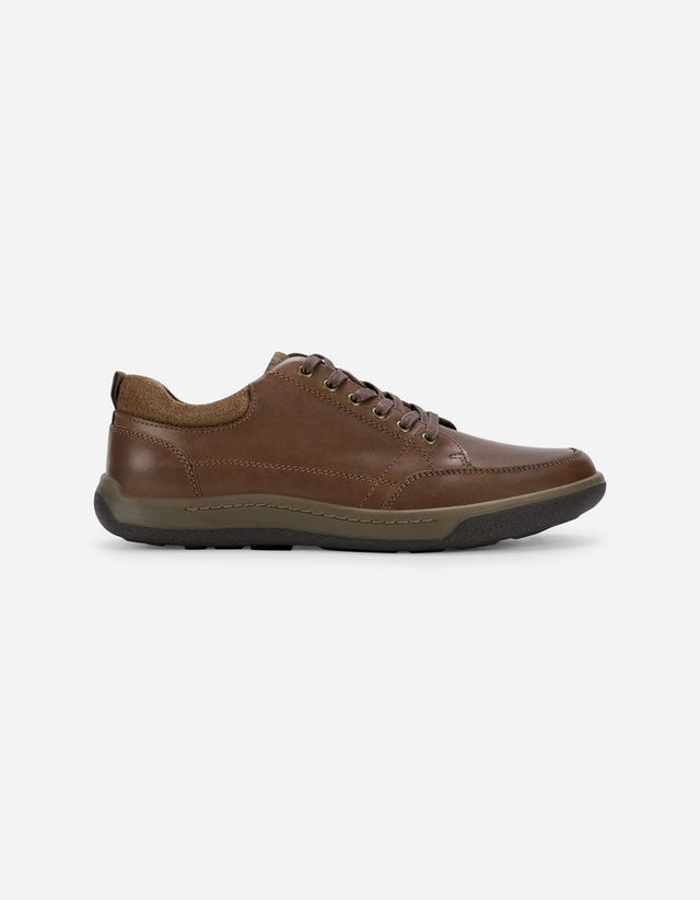 Zapatos Hombre Cuero Arno-0-23 Café