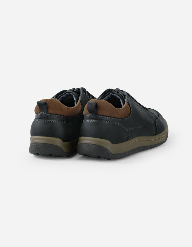 Zapatos Hombre Cuero Arno-0-23 Negro