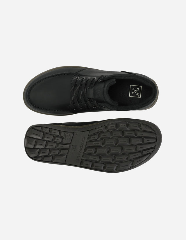 Botines 24 Flex Casual Hombre Cuero Arno Negro