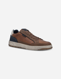 Zapatillas Urbanas Hombre Cuero Axis-0-14 Brandy Bullboxer