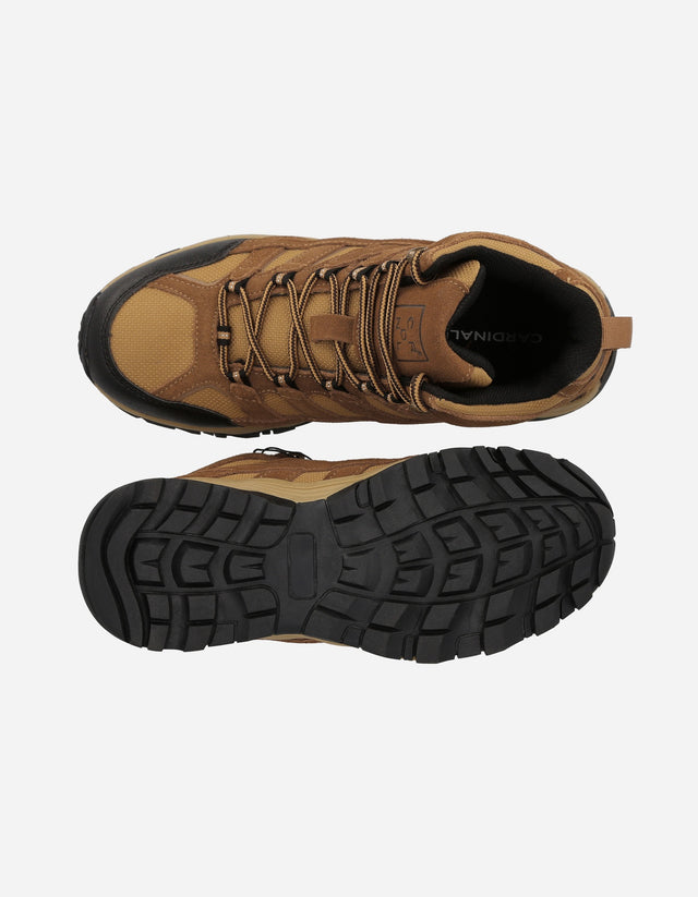 Botines Outdoor Hombre Cuero Bains Camel