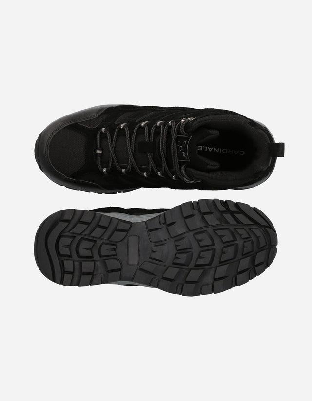 Botines Outdoor Hombre Cuero Bains Negro