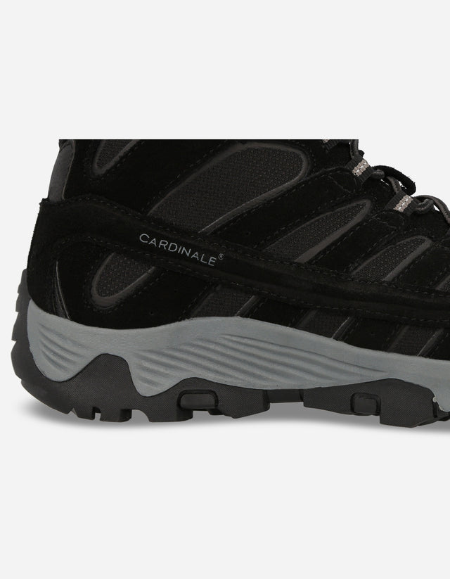 Botines Outdoor Hombre Cuero Bains Negro