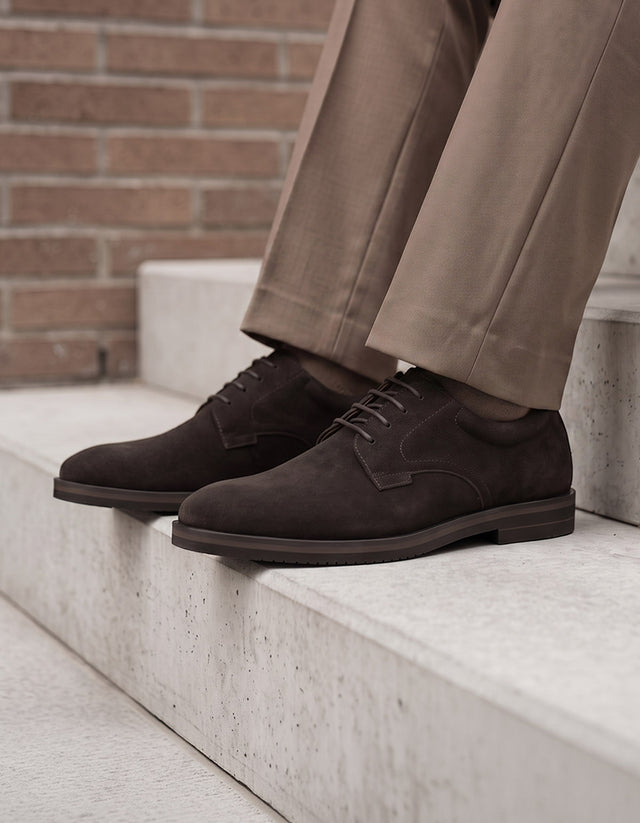 Zapatos Hombre Cuero Baltimore-0-02 Café