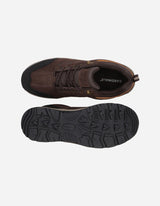 Zapatos Trekking Hombre Cuero Y Textil Bard-0-39 Café