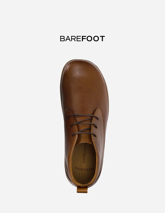 Botines Barefoot Formal Casual Hombre Bare Urban Brandy