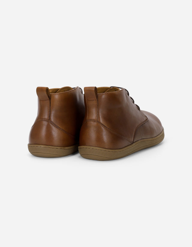 Botines Formal Hombre Barefoot Bare Urban Brandy
