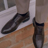 Zapatos Hombre Cuero Barnet-0-01 Café