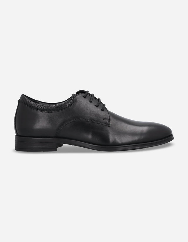 Zapatos Hombre Cuero Bernay-0-12 Negro