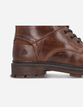 Bullboxer Botines Hombre Cuero Biggar-6-21 Brandy