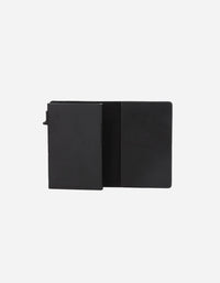 Billetera Deluxe Box Hombre Cuero Negro Billet-Box1