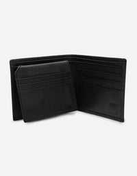 Billetera Cuero Vo01 Negro