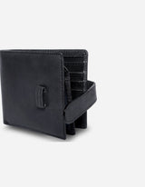 Billetera Cuero Vo02 Negro