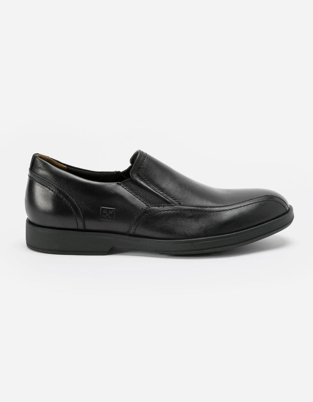 Zapatos Hombre Cuero Slip-On 24 Flex Blisser-3-06-Negro