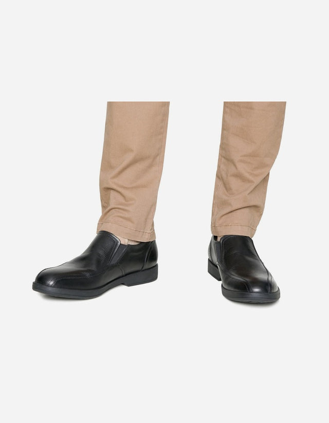 Zapatos Hombre Cuero Slip-On 24 Flex Blisser-3-06-Negro
