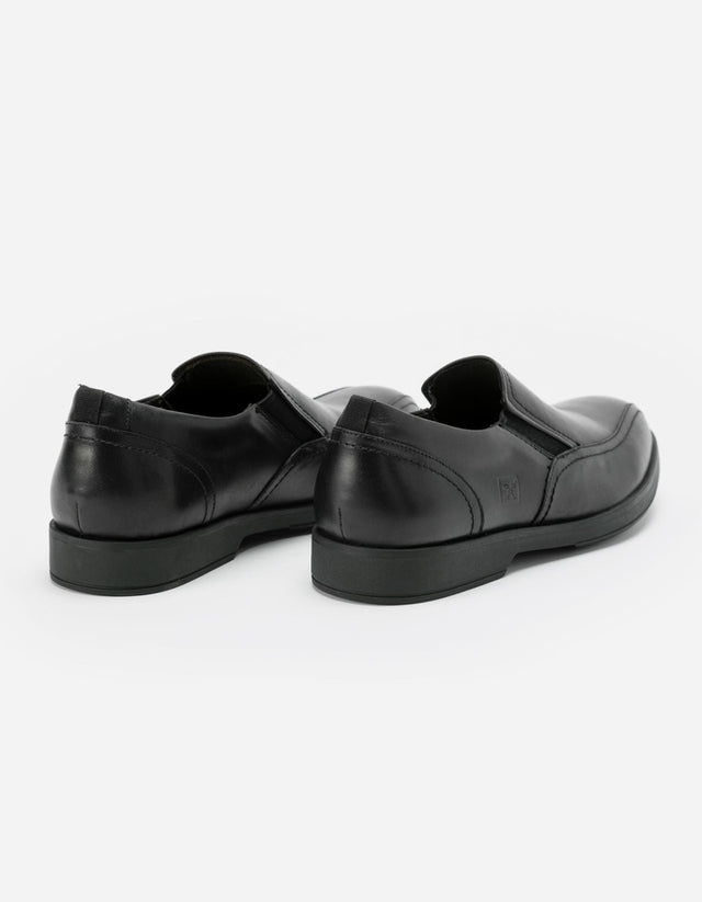 Zapatos Hombre Cuero Slip-On 24 Flex Blisser-3-06-Negro
