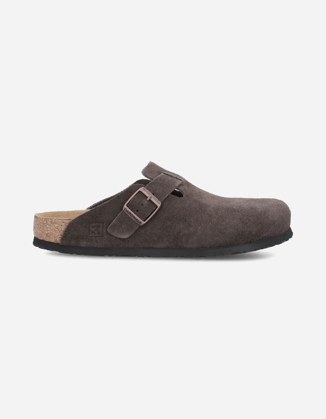 Zuecos Hombre Cuero Boden-9-01 Café