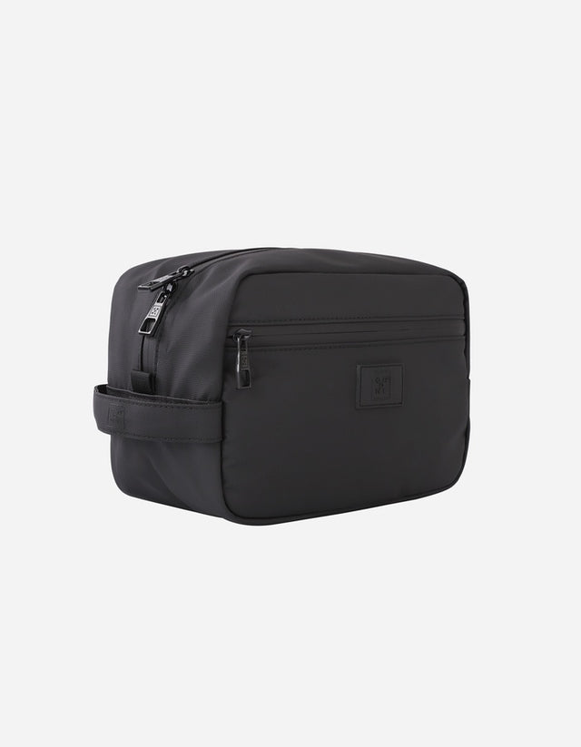 Neceser Hombre Textil Bolso-Nec02 Negro