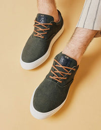 Zapatillas Hombre Textil Breno-0-56 Verde