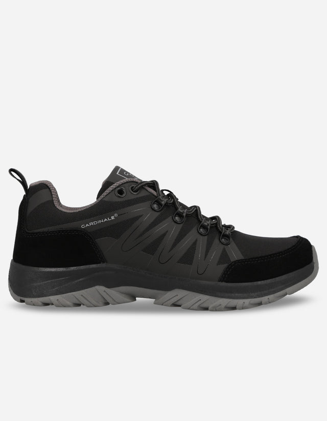 Zapatilla Outdoor Hombre Textil Bresse Negro
