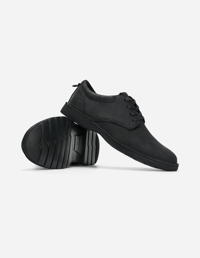 Zapatos Casual Hombre Cuero Bruxton Negro