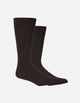 Pack 2 Pares Calcetines Bamboo Hombre 200-Cafe1 A