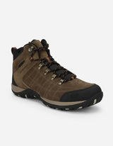 Botines Hombre Cuero Y Textil Cliffrocken-6-03 Taupé