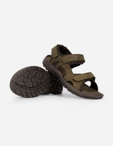 Sandalias Hombre Cuero Coastown-9-01 Taupé