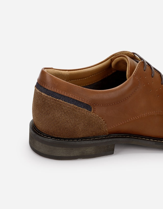 Zapatos Hombre Cuero Corktown-0-02 Brandy