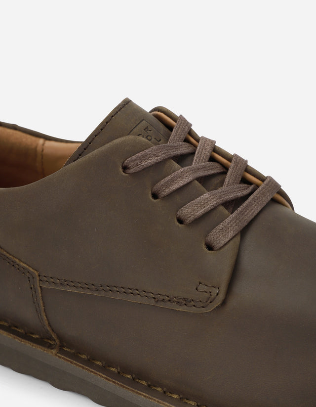 Zapatos Casual Hombre Cuero Cramber Café