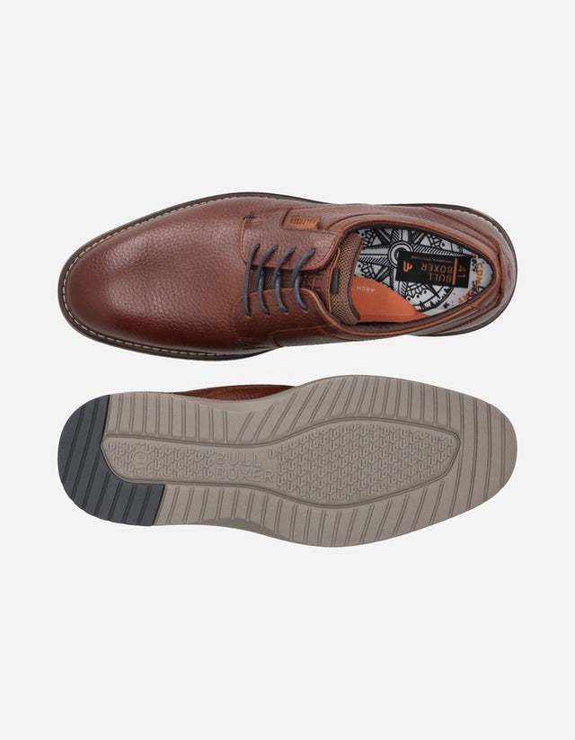 Bullboxer Zapatos Hombre Cuero Crieff-0-30 Brandy