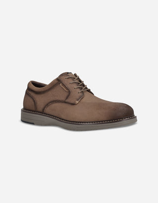 Zapatos Casual Formal Hombre Derby Cuero Crieff-0-31 Taupé Bullboxer