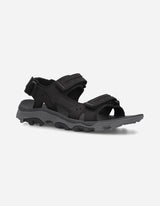 Sandalias Hombre Cuero Dangal-9-01 Negro