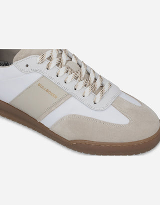 Bullboxer Zapatillas Hombre Urbanas Cuero Y Textil Delft-0-01 Blanco B