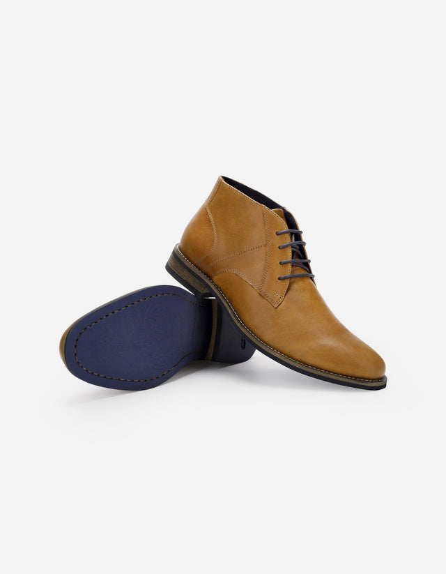 Botines Hombre Cuero Denizen-6-06 Brandy