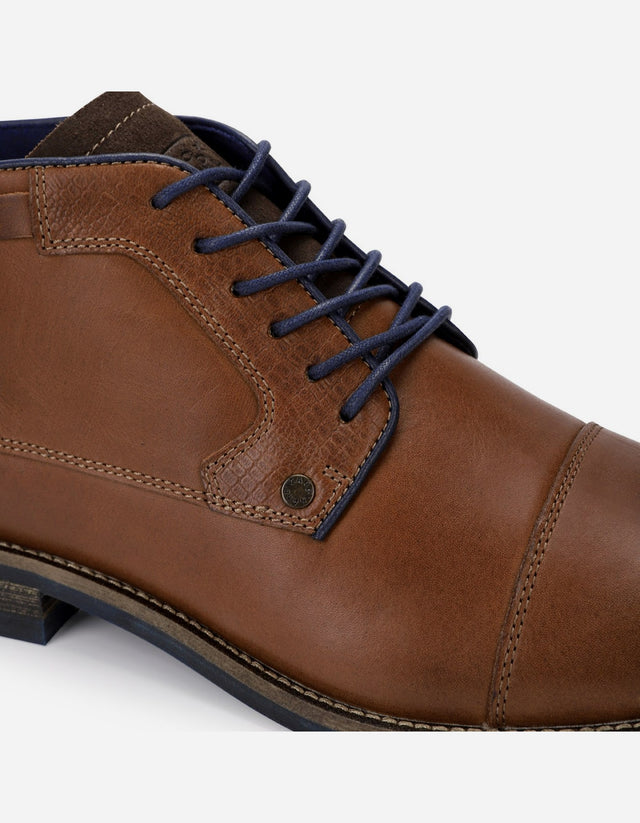 Botines Hombre Cuero Denizen-6-07 Brandy