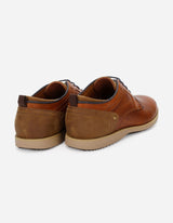 Zapatos Hombre Cordones Cuero Denver-0-06 Brandy