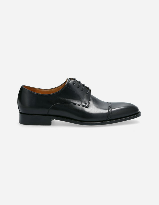 Zapatos Formal Hombre Cuero Suela Dommer-0-05-Negro