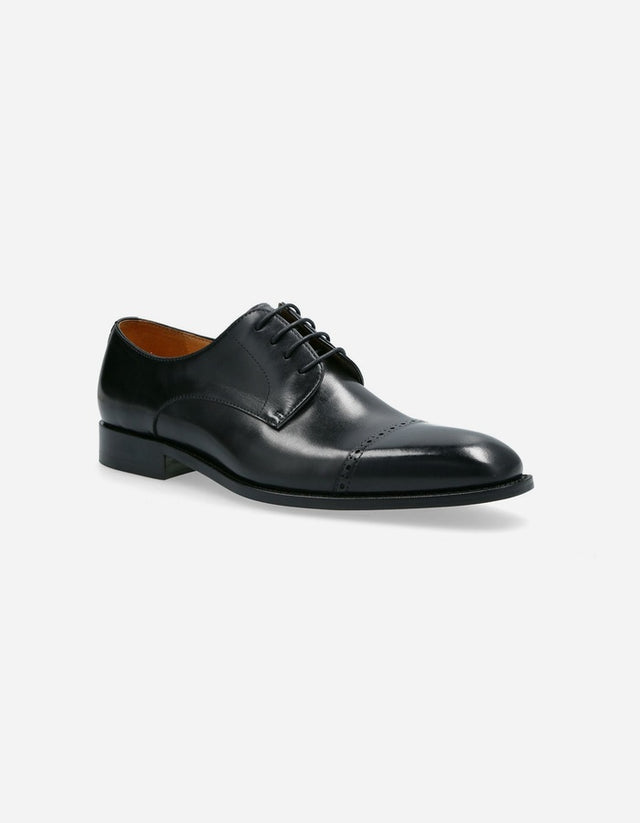 Zapatos Hombre Cuero Suela Dommer-0-05-Negro