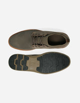 Zapatos Hombre Cuero Y Textil Tejido Dozza-0-19 Café