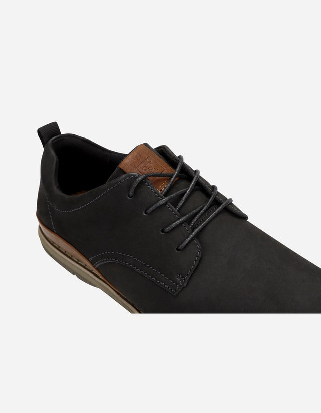 Zapatos Hombre Cuero Dozza-0-23 Negro